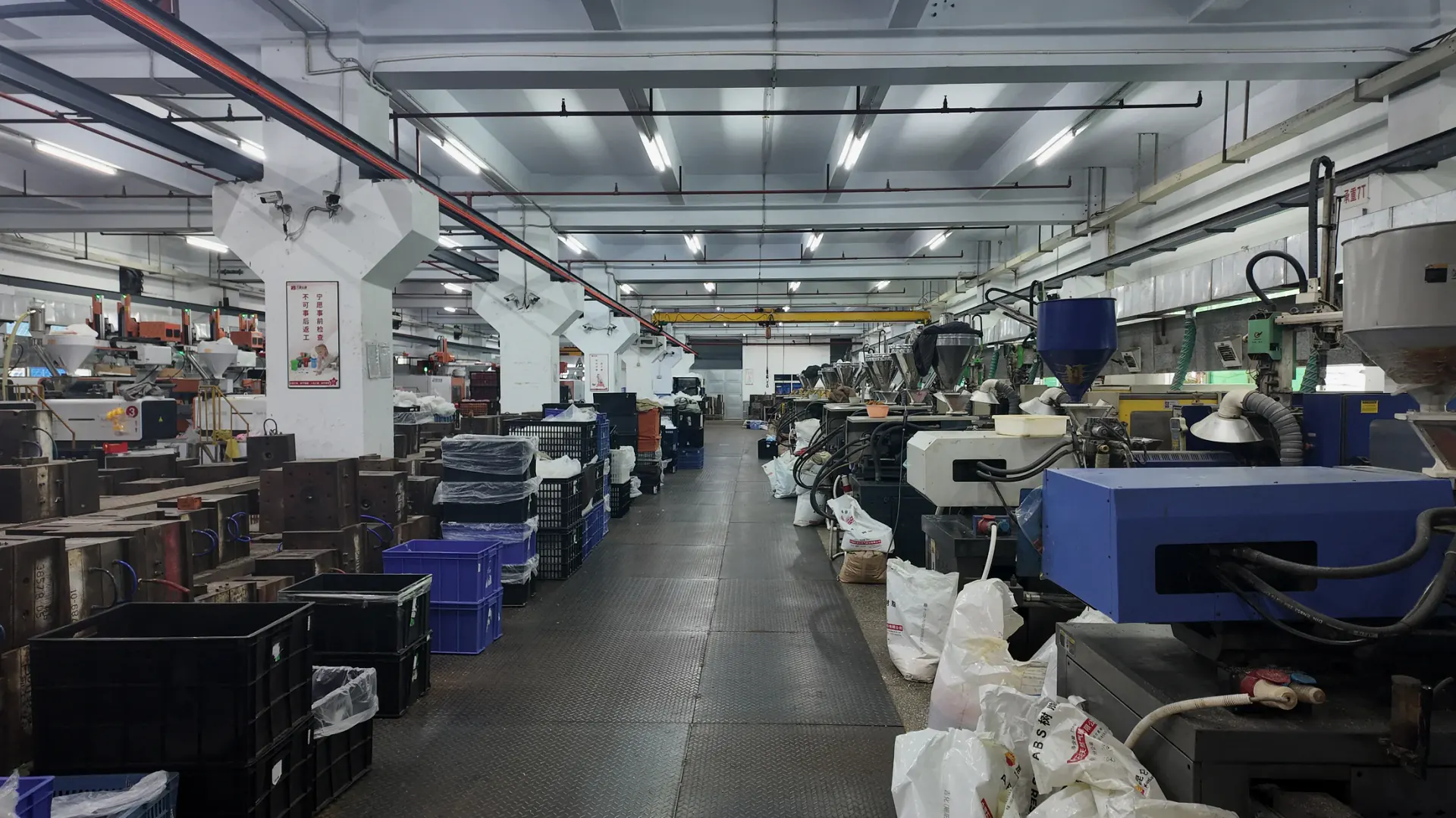 Production floor at a Lytoys partner factory in the Chenghai toy supply network